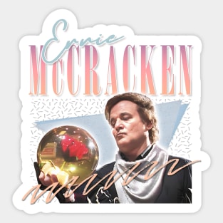 Ernie McCracken \/\/ Retro Fan Design Sticker